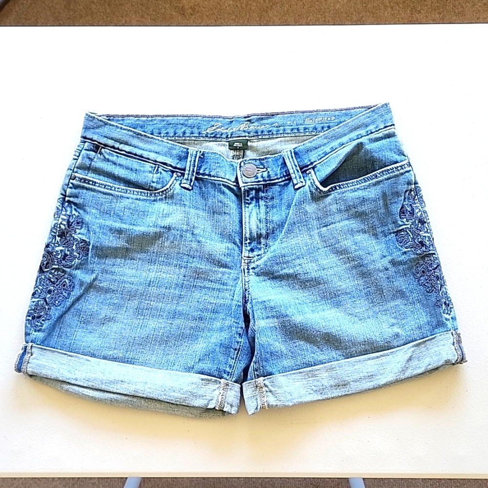 Women's Eddie Bauer Boyfriend Jean shorts